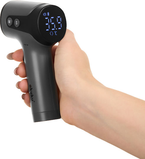 Akuku Infrared Forehead Thermometer Suitable for Babies Black A0693