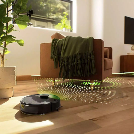 iRobot Roomba 105 Combo Прахосмукачка Робот с Лазерно Картографиране и Всмукателна Мощност 7000Pa Черна