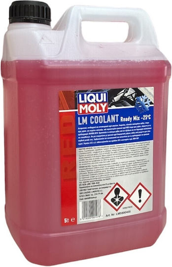 Liqui Moly LM Coolant Lichid de răcire pentru motorul mașinii Mașină -25°C Roșu Culoare 5lt