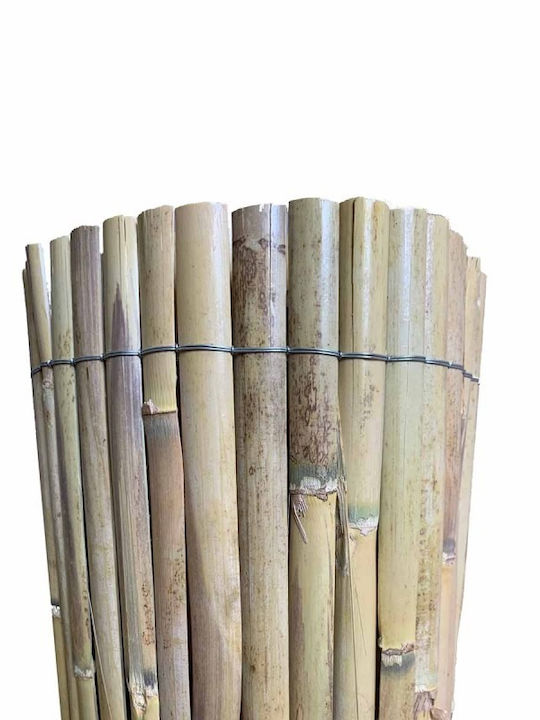 Dom Wood Bamboo Fencing with Half Reed 1x5m