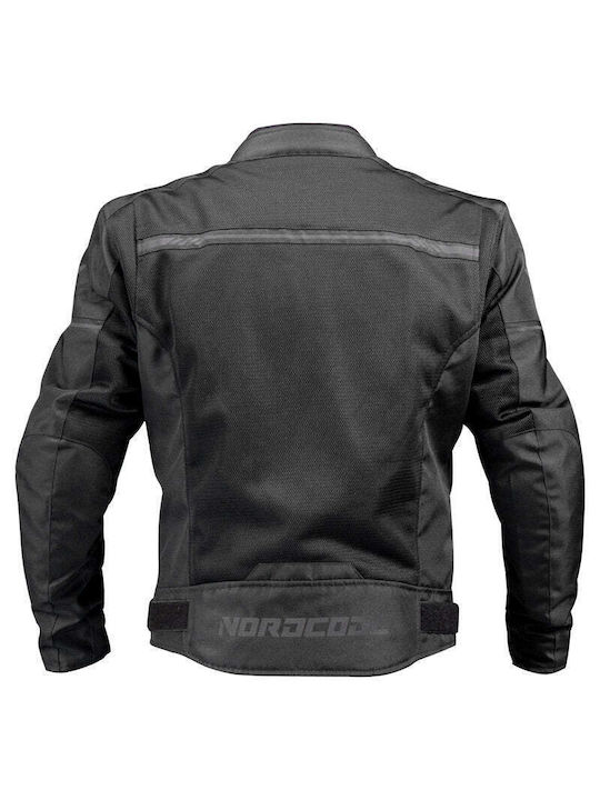 Nordcode Aero-R II Oversize Мъжко Мотоциклетно яке Черен