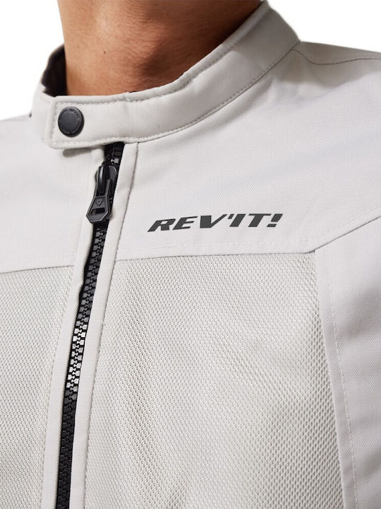Rev'IT Eclipse 2 Summer Men's Motorcycle Jacket Silver