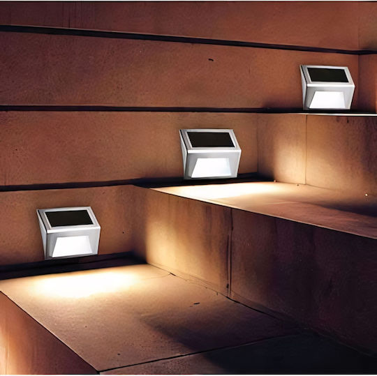 Array Montat pe perete Lampă Solară cu Alb Cald Lumină