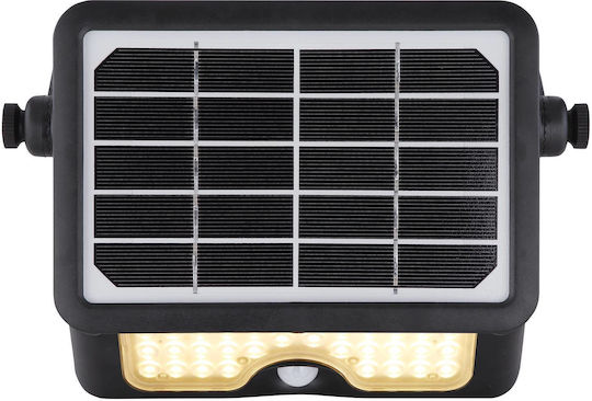 Globo Lighting Επιτοίχιο Ηλιακό Φωτιστικό 5W 580lm Θερμό Λευκό 3000K με Αισθητήρα Κίνησης IP65 23.2x3.4εκ.