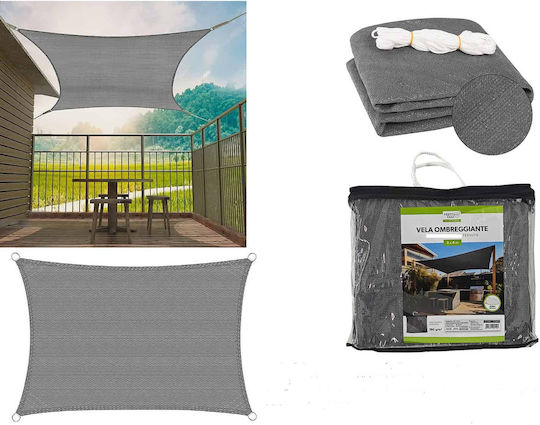 ArteLibre Sonnensegel Gray 3x4m 180gr/m²