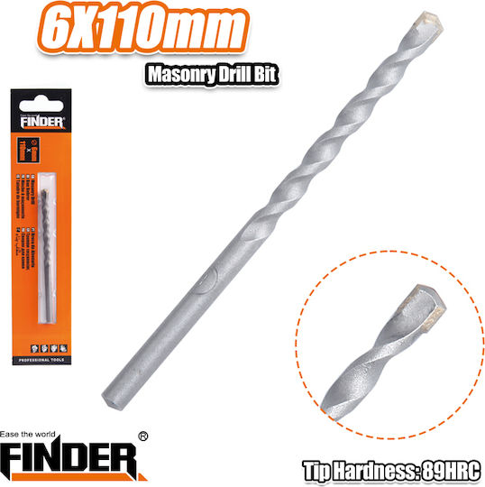 Finder Τρυπάνι για Δομικά Υλικά 6x110mm