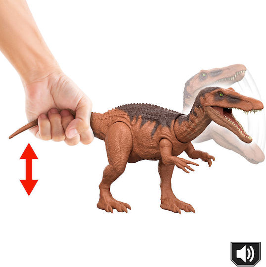 Action-Figur Wild Roar Jurassische Welt Dinosaurier mit Sounds Wild Roar Baryonyx