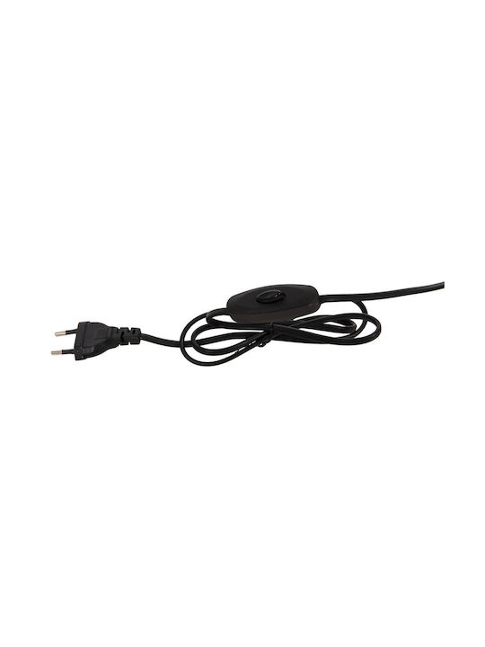 HomeMarkt Floor Lamp H160xW50cm. with Socket for Bulb E27 Brown