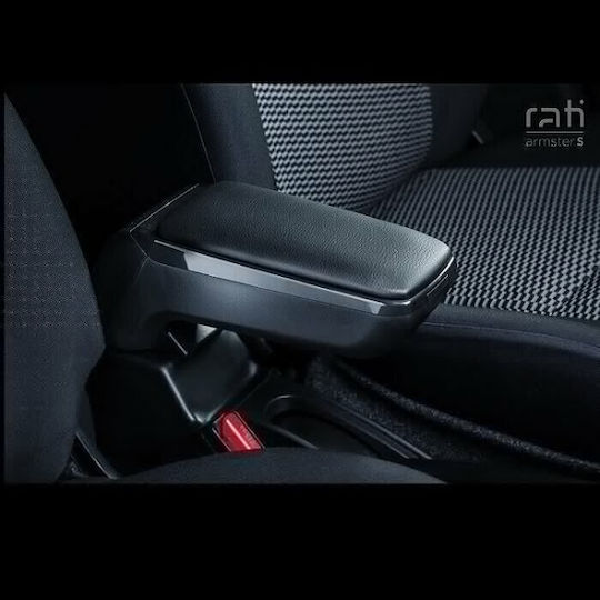 Rati Armster Car PU Armrest for Ford Focus Black