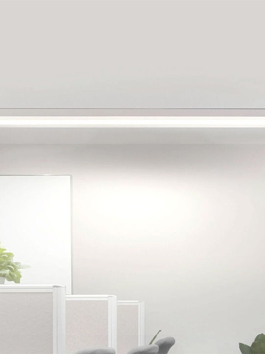 Braytron Rectangular Outdoor LED Panel 50W with Warm to Cool White Light 120x30cm