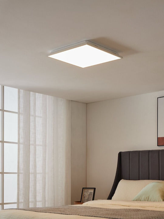 Eglo Herrora Square Outdoor LED Panel 22W with Warm White Light 2700K 45x45cm