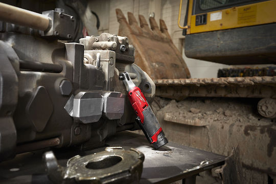 Milwaukee Electric 12V Battery Ratchet Solo Without Battery And Charger