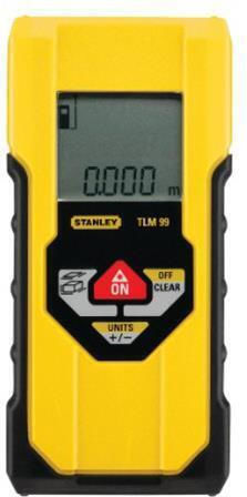 Stanley Laser Entfernungsmesser TLM 99 mit einer Messreichweite von bis zu 30m