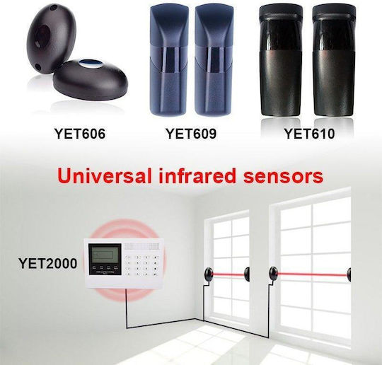 YT 1610-B Wired Beam Detector