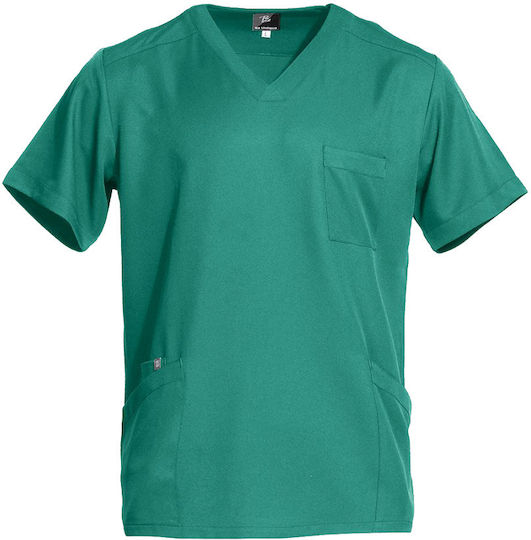 Be Unique Unisex Turquoise Medical Blouse
