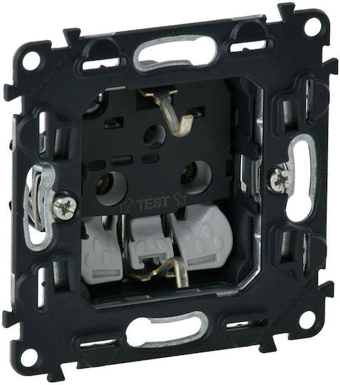 Legrand Valena Life Single Walled Power Socket Black