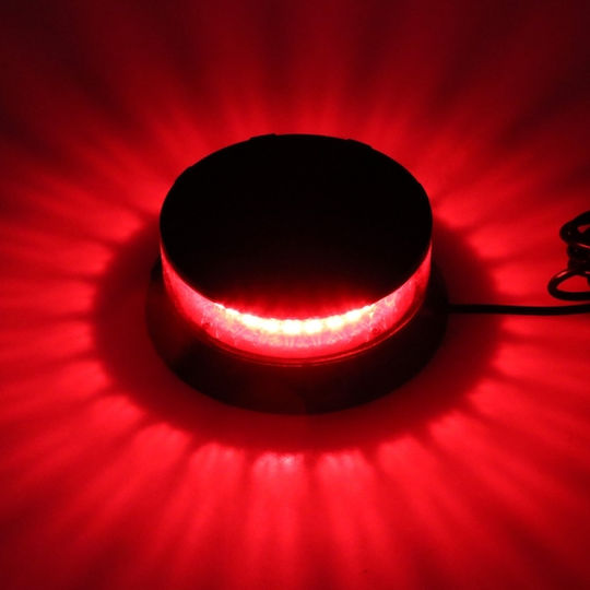 Notfall-Autolichter LED 12V 10,8cm mit Roter Beleuchtung
