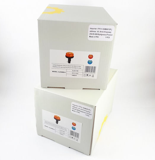 Kamar Car Beacon LED with Orange Lighting