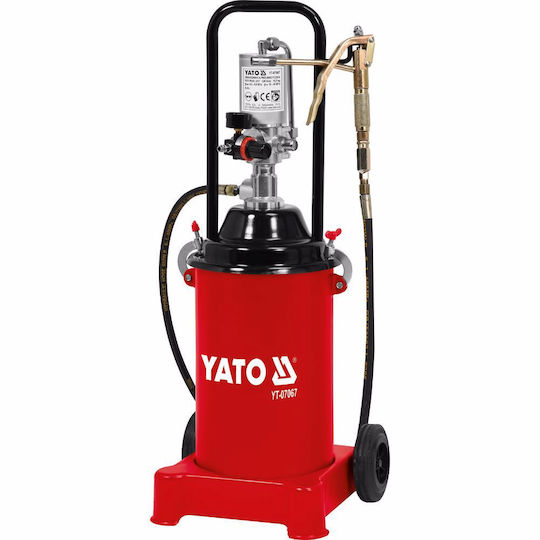 Yato Γρασαδόρος Χειρός Τροχήλατος 12lt Μήκους 4m Μέγιστης Πίεσης 8bar