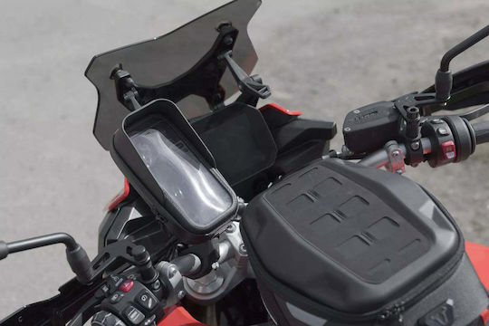 SW-Motech Halterung Telefon Motorrad mit Koffer für Lenkrad