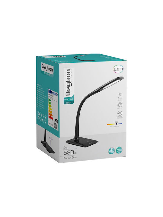 Braytron LED Office Lamp in Black Color