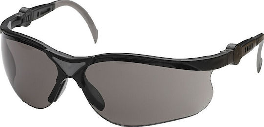 Husqvarna Safety Glasses for Protection with Gray Lenses Tinted 1pcs