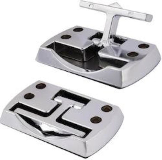 Autoline Car Bed Tie Down Hooks Universal Folding 9x5cm 2pcs