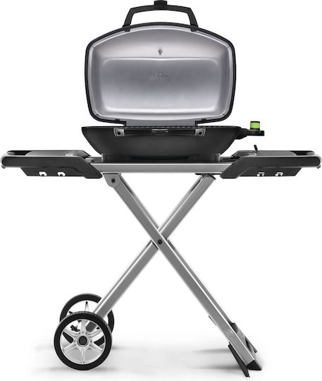 Napoleon Travelq Pro285ex Mit Beinen Elektrogrill Grill 2200W mit Deckel und einstellbarem Thermostat 54cmx37cmcm