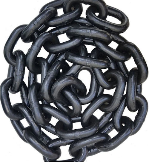 Vltools 01060 Agricultural Tools Spare Parts Steel chain G80 Steel chain 50kg 12mm G80 Destroyer 50kg 12mm