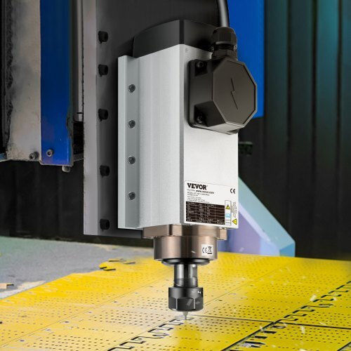 Vevor Air-Cooled Motor 2.2kw CNC 220v Er20 24000 RPM Engraving Milling Fldj2.2kwer200001v7
