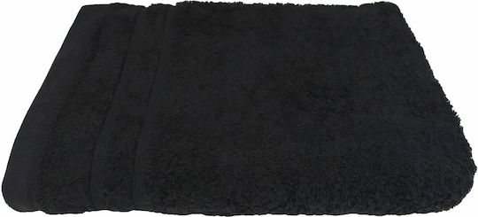 Le Blanc Ξενοδοχειακή Πετσέτα Μπάνιου 145x75 εκ. Μαύρη Βάρους 500gsm