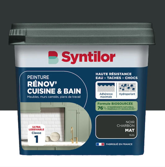 Syntilor Renov Cuisine & Bain Χρώμα Τεχνοτροπίας Μαύρο 750ml