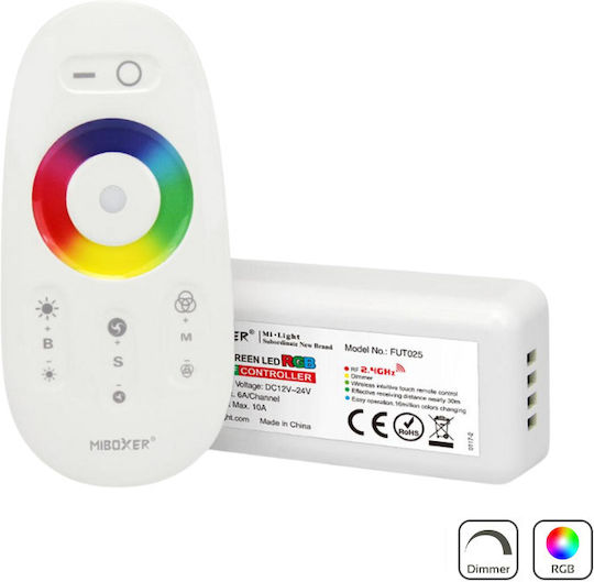 Ml-fut025 Mi-light Rgb Single Zone Controller Receiver + 2.4g/wi-fi Remote