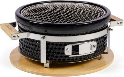 Yakiniku Κεραμική Ψησταριά Κάρβουνου 34.5x34.5εκ. Ιαπωνική Επιτραπέζια Στρογγυλή Ψησταριά Shichirin | Teppanyaki & Hibachi Grill