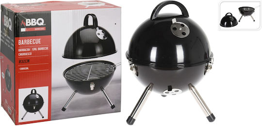 Portable Charcoal Grill Kettle with Lid 31cmx31cm