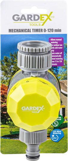 Gardex Mechanical Faucet Irrigation Programmer with 1 Output