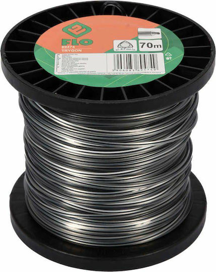 Flo 89474 Μεσινέζα Τρίγωνη Μήκους 70m και Πάχους 2.7mm