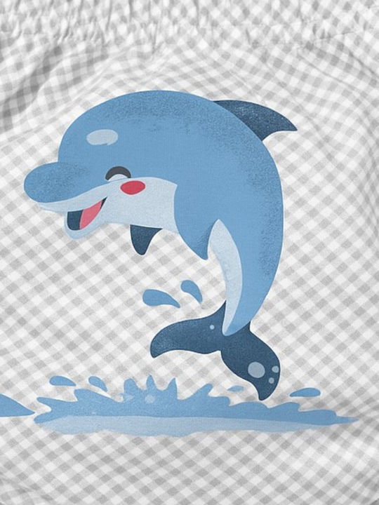 Poopes Παιδικό Εσώρουχο Πάνα Dolphin Blue