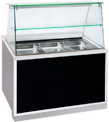 Bambas Frost Витрина за Съхранение Подова с Капацитет 5x1/1 GN 180x90x130см Corian Frost BFC 180