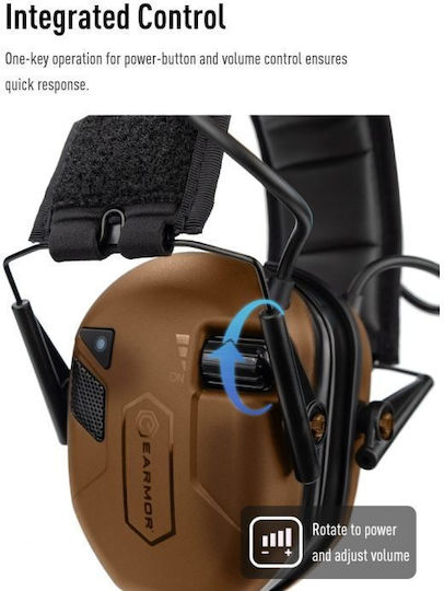 Opsmen M300T-CB Ηλεκτρονικές Ωτοασπίδες με Στέκα