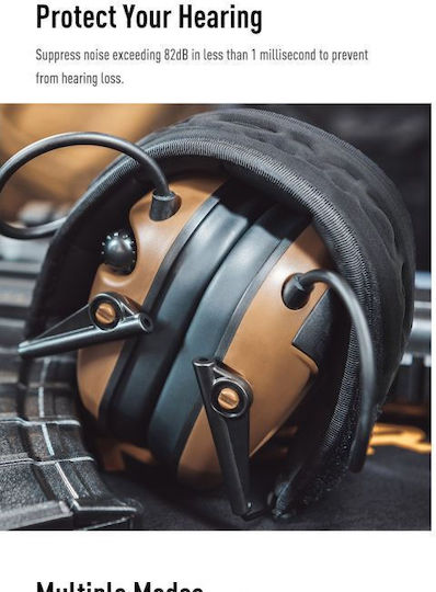 Opsmen M300T-CB Ηλεκτρονικές Ωτοασπίδες με Στέκα
