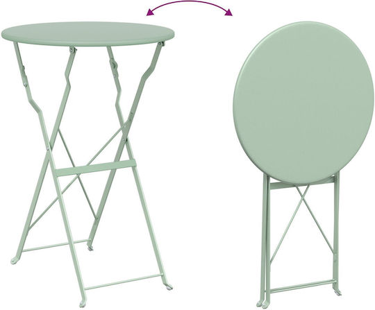 Garten- und Outdoor-Möbelsets für kleinen Raum 3 Stück Türkis