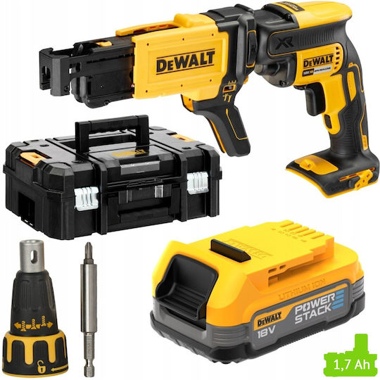DEWALT Battery Brad Nailer Gun DCF620E1K 18V 1x1.7Ah for Nails