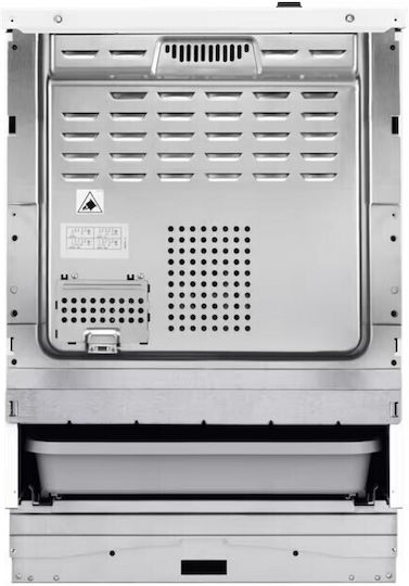 AEG 5000 Surroundcook Готварска печка 73лт с индукционни котлони Ш59.6см. Inox