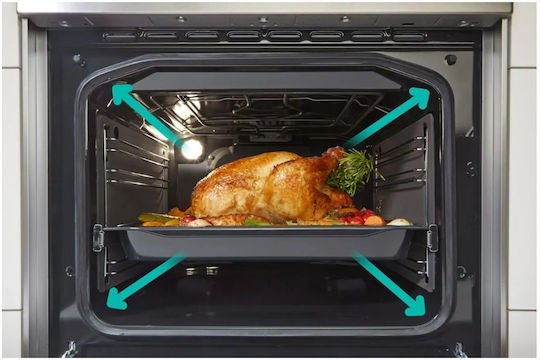 Gorenje Κουζίνα 71lt με Κεραμικές Εστίες Π60εκ. Λευκή