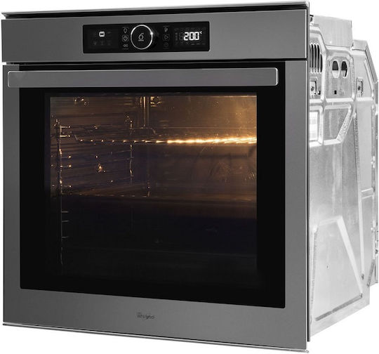 Whirlpool Φούρνος άνω Πάγκου 73lt Π59.5εκ. Inox