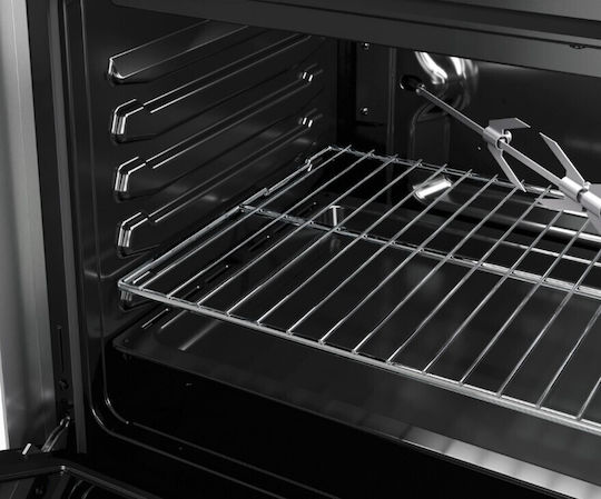 La Germania CLS95C81DX GN с емайлирани котлони Ш93.5см. Inox