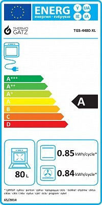 Thermogatz TGS 4480 XL Фурна над плот 80лт Ш59.5см.