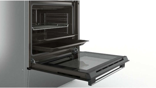 Bosch Herd 66Es mit Keramikkochfeldern B60cm. Inox