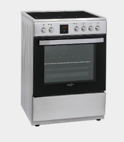 Winstar WSTFSIXC6519 Готварска печка 69лт с керамични котлони Ш60см. Inox